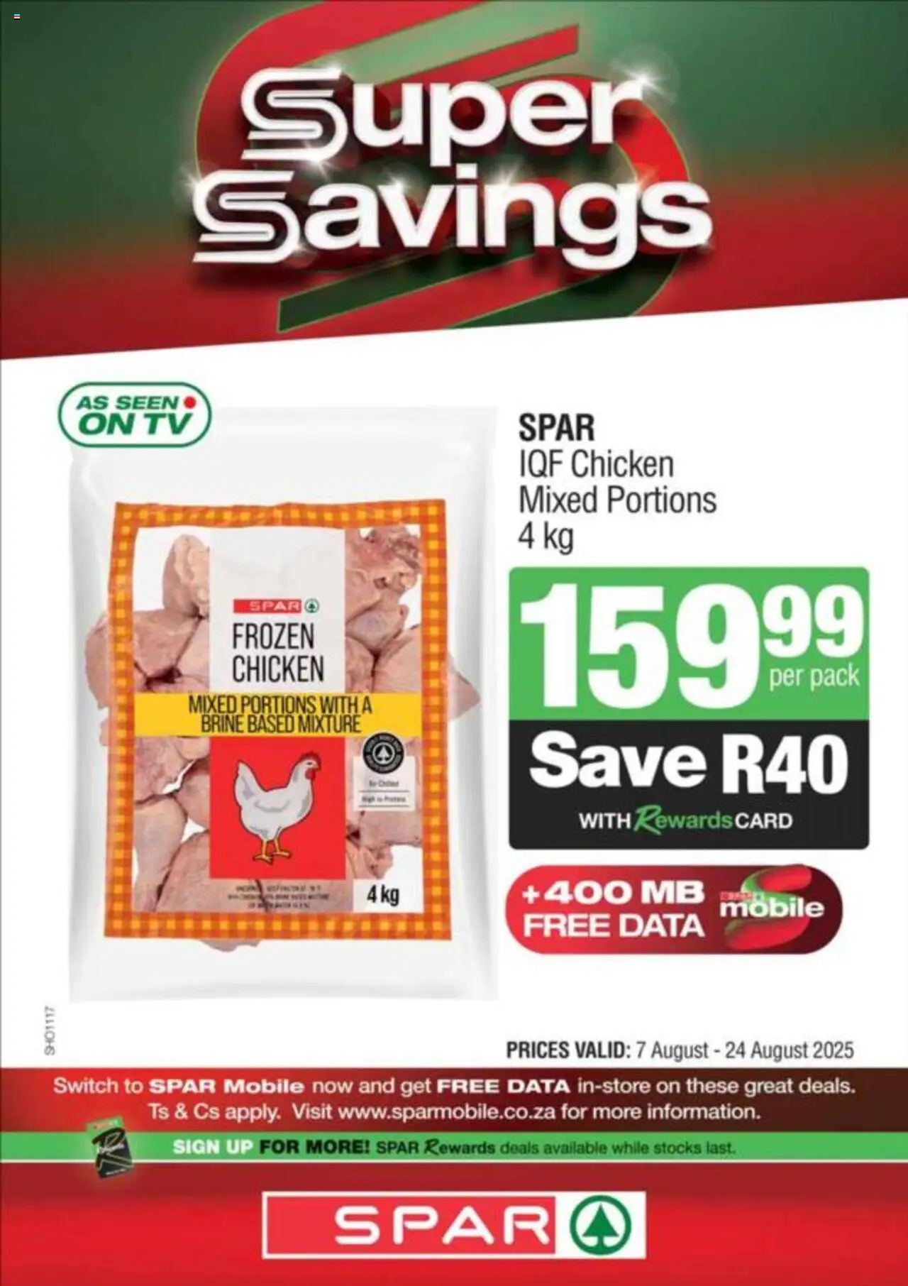 Spar KwaZulu-Natal - Weekly Specials from 07/08 - 24/08/2025