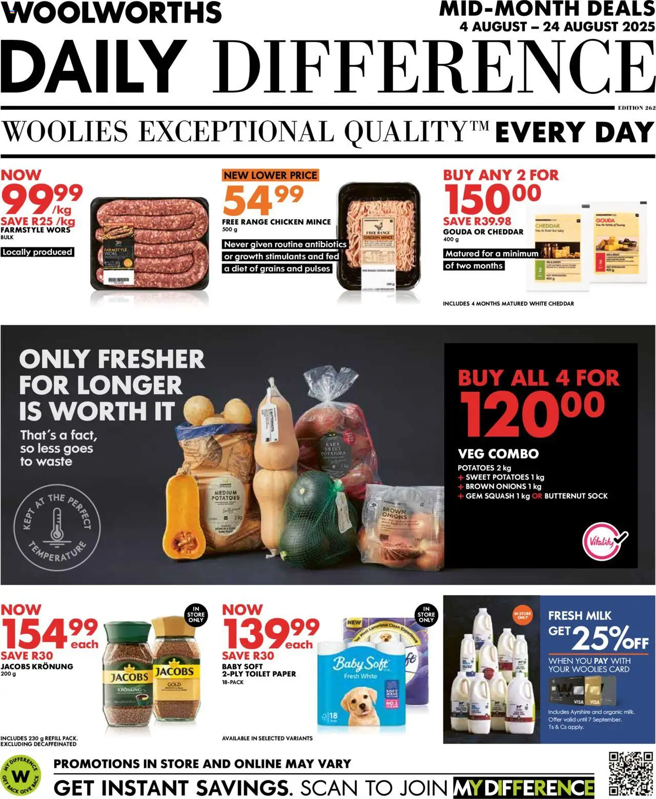 Woolworths Daily Difference Western Cape from 0408 24082025
