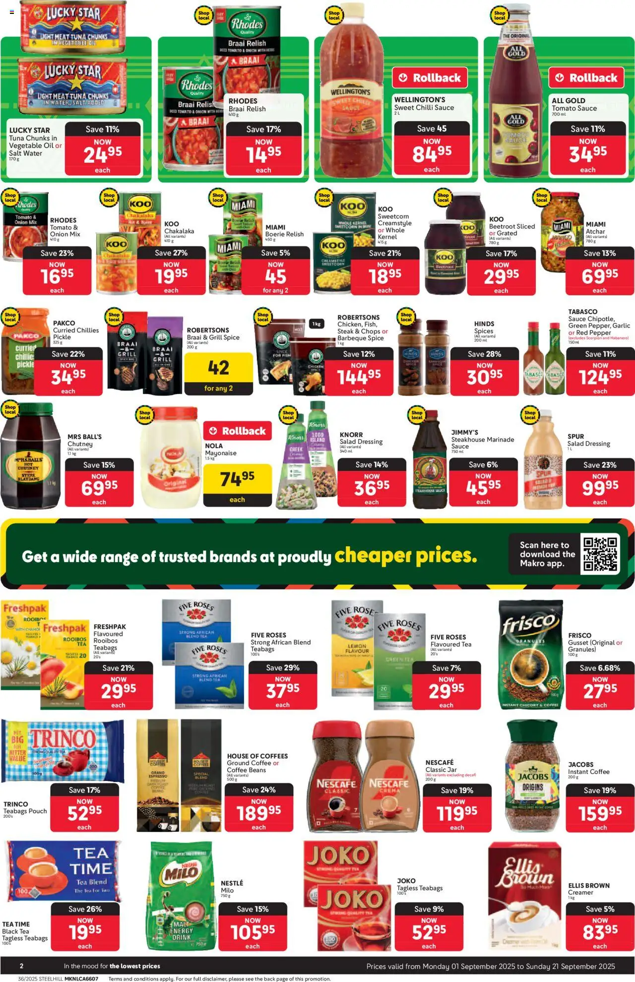 Makro Specials from 01/09 - 21/09/2025 > Promotions - page 2