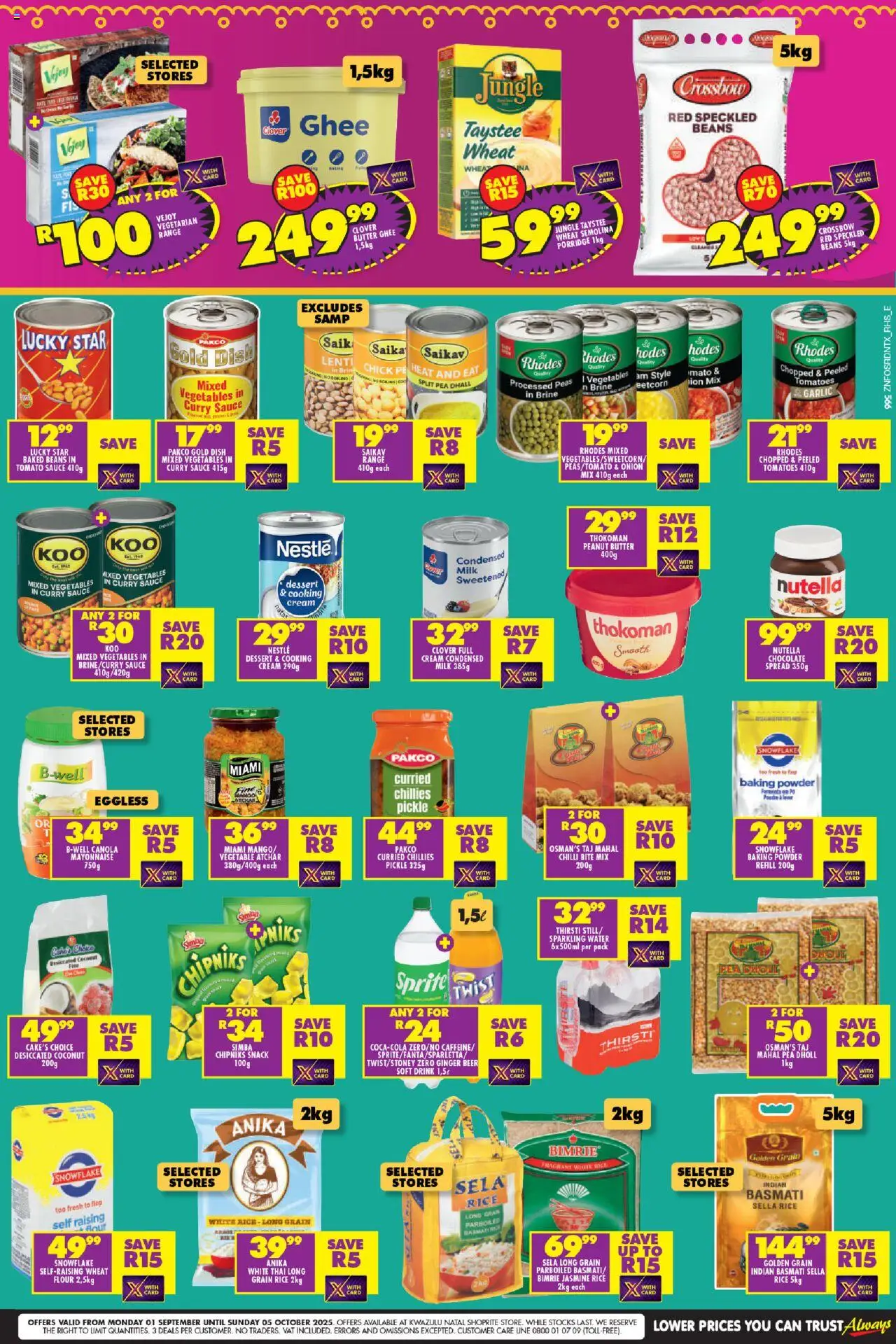 Shoprite KwaZulu-Natal - Purtassi Deals 01/09 - 05/10/2025 >> Catalogue - page 2