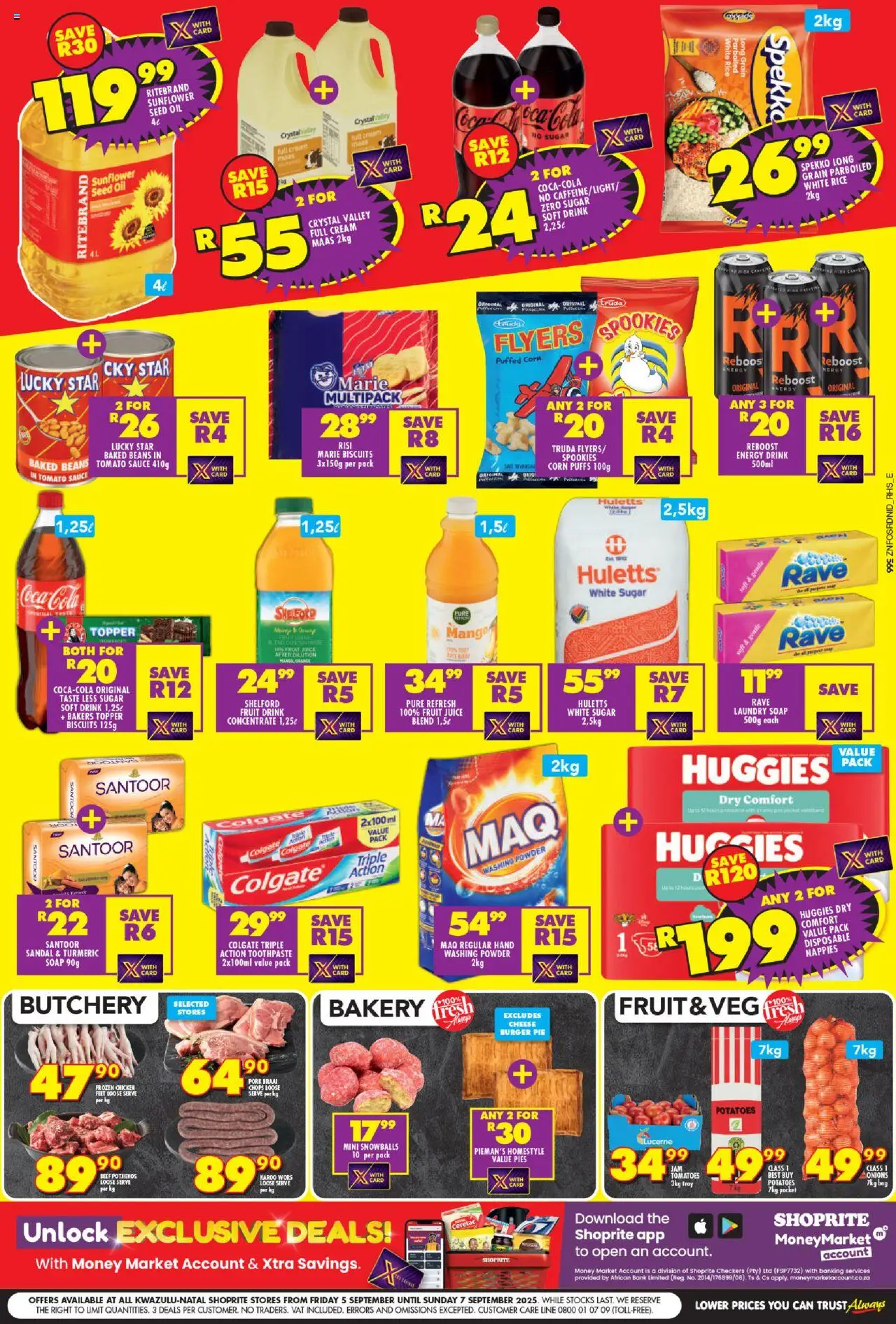 Shoprite KwaZulu-Natal - Low Price Bonanza 05/09 - 07/09/2025 >> Catalogue - page 2 Shoprite KwaZulu-Natal - Low Price Bonanza 05/09 - 07/09/2025 >> Catalogue - page 2