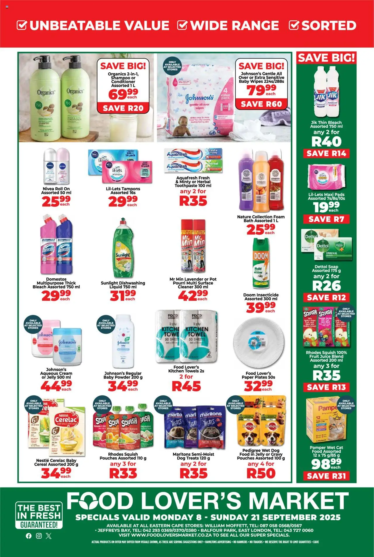 Food Lover's Market Eastern Cape - Weekly Specials from 08/09 - 21/09/2025 > Promotions - page 5 Food Lover's Market Eastern Cape - Weekly Specials from 08/09 - 21/09/2025 > Promotions - page 5