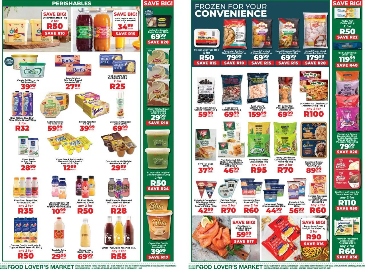Food Lover's Market Eastern Cape - Weekly Specials from 08/09 - 21/09/2025 > Promotions - page 3 Food Lover's Market Eastern Cape - Weekly Specials from 08/09 - 21/09/2025 > Promotions - page 3
