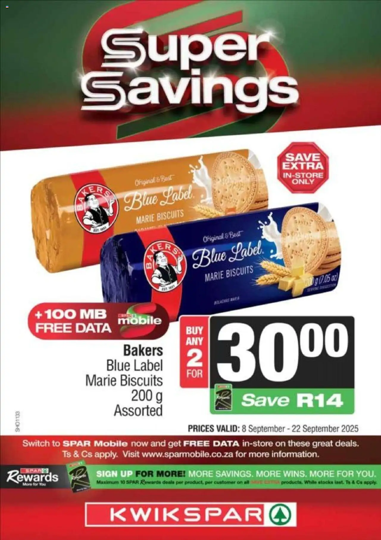 Spar Kwazulu-Natal - Weekly Specials from 08/09 - 22/09/2025 > Promotions - page 5