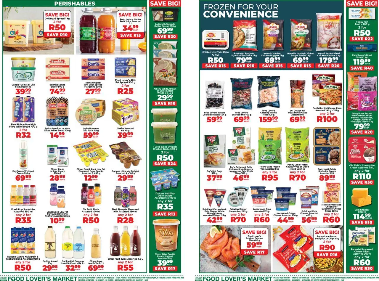 Food Lover's Market Western Cape - Weekly Specials from 08/09 - 21/09/2025 > Promotions - page 3 Food Lover's Market Western Cape - Weekly Specials from 08/09 - 21/09/2025 > Promotions - page 3
