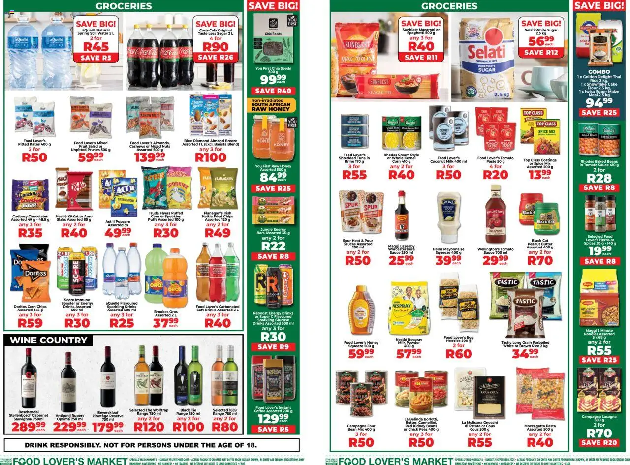 Food Lover's Market Western Cape - Weekly Specials from 08/09 - 21/09/2025 > Promotions - page 4 Food Lover's Market Western Cape - Weekly Specials from 08/09 - 21/09/2025 > Promotions - page 4