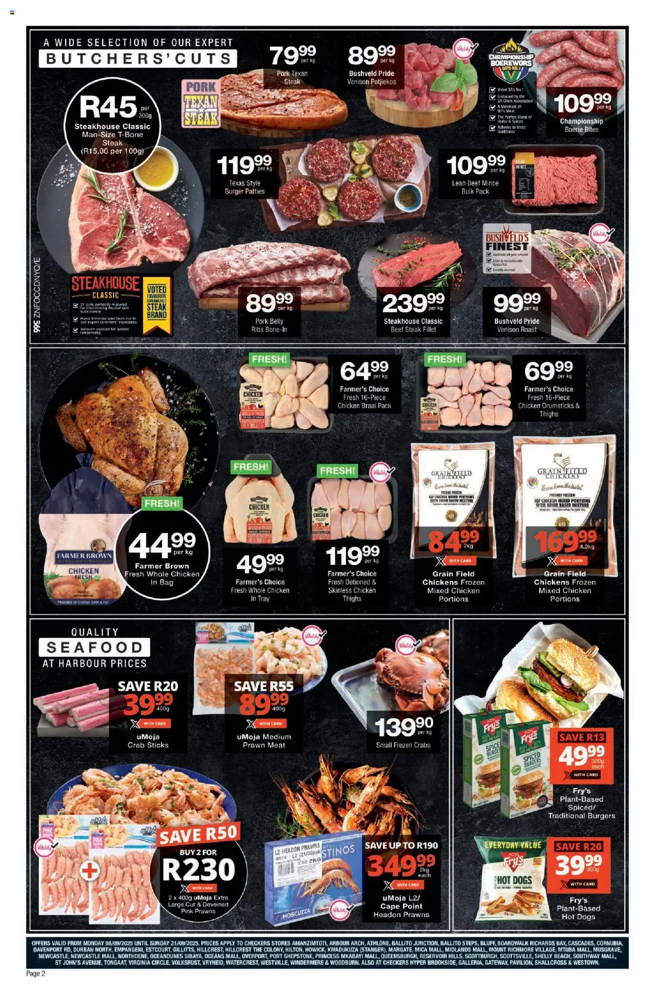 Checkers KwaZulu-Natal - September Mid-Month Promotion 08/09 - 21/09/2025 >> Catalogue - page 2 Checkers KwaZulu-Natal - September Mid-Month Promotion 08/09 - 21/09/2025 >> Catalogue - page 2