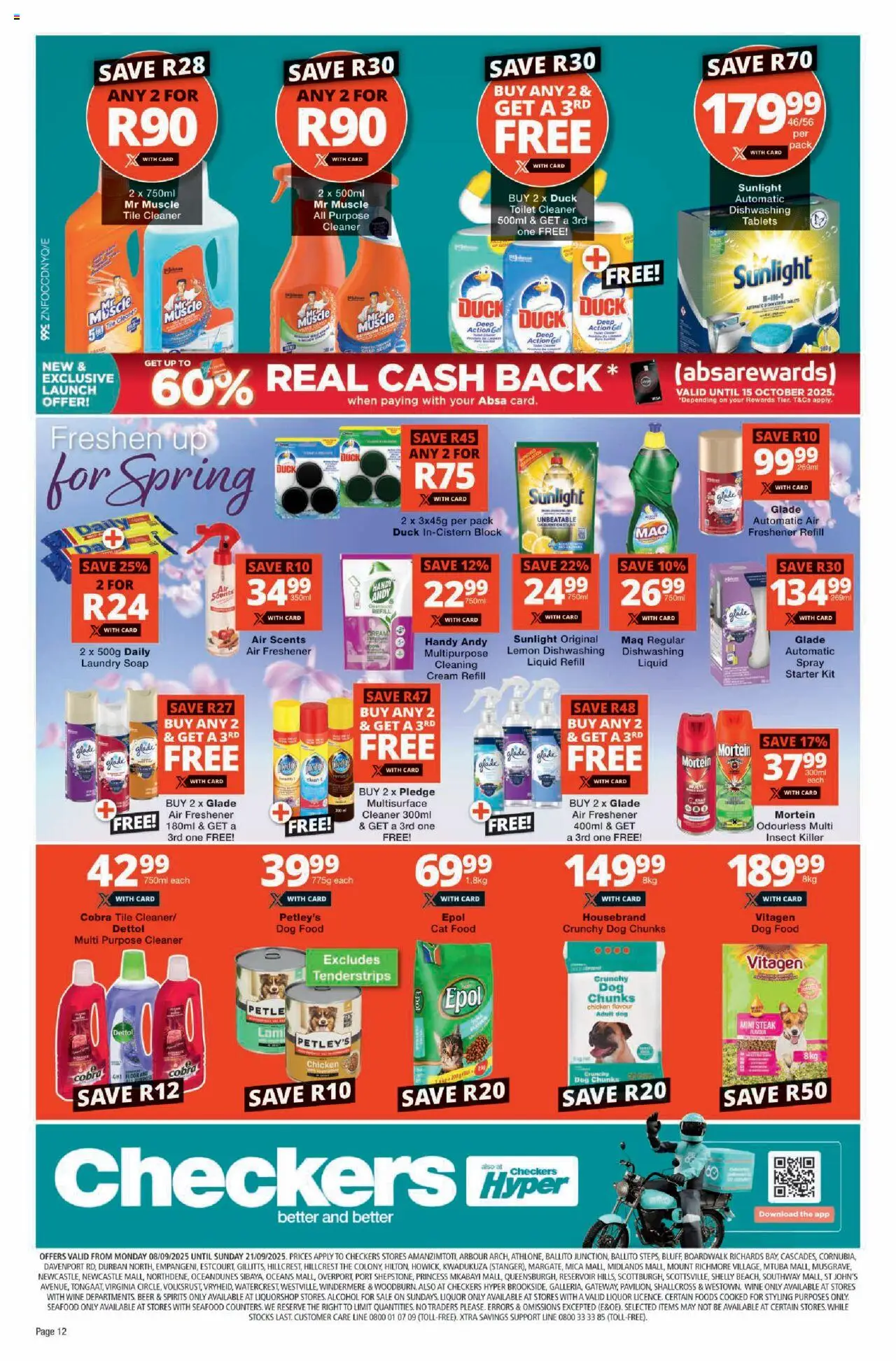 Checkers KwaZulu-Natal - September Mid-Month Promotion 08/09 - 21/09/2025 >> Catalogue - page 12 Checkers KwaZulu-Natal - September Mid-Month Promotion 08/09 - 21/09/2025 >> Catalogue - page 12
