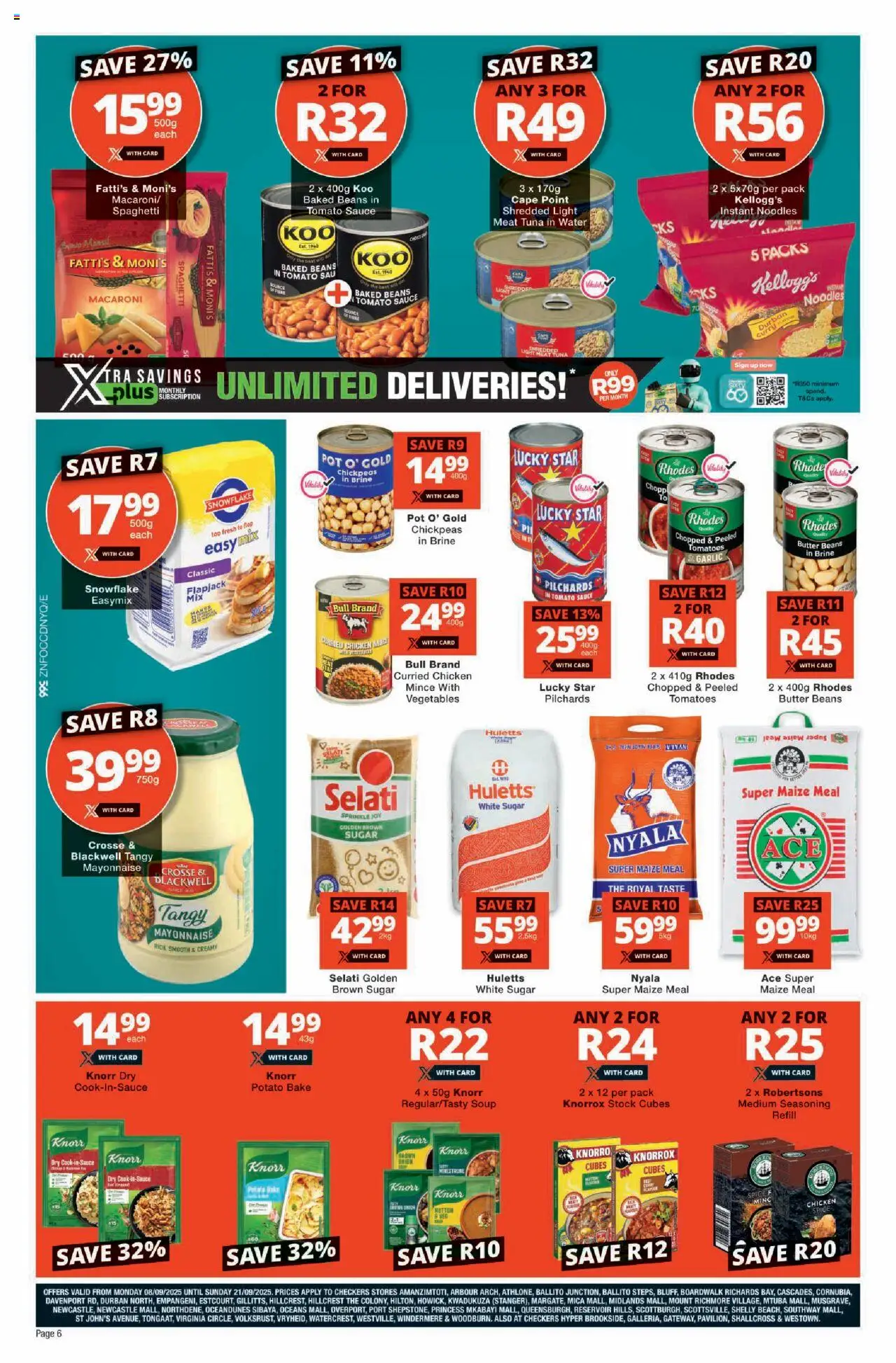 Checkers Specials 08/09 - 21/09/2025 >> Catalogue - page 6 Checkers Specials 08/09 - 21/09/2025 >> Catalogue - page 6
