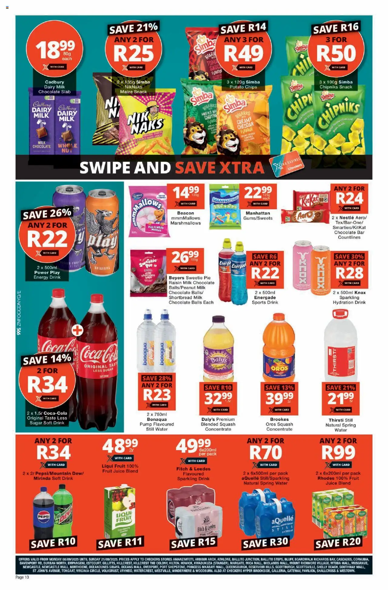 Checkers Specials 08/09 - 21/09/2025 >> Catalogue - page 10 Checkers Specials 08/09 - 21/09/2025 >> Catalogue - page 10