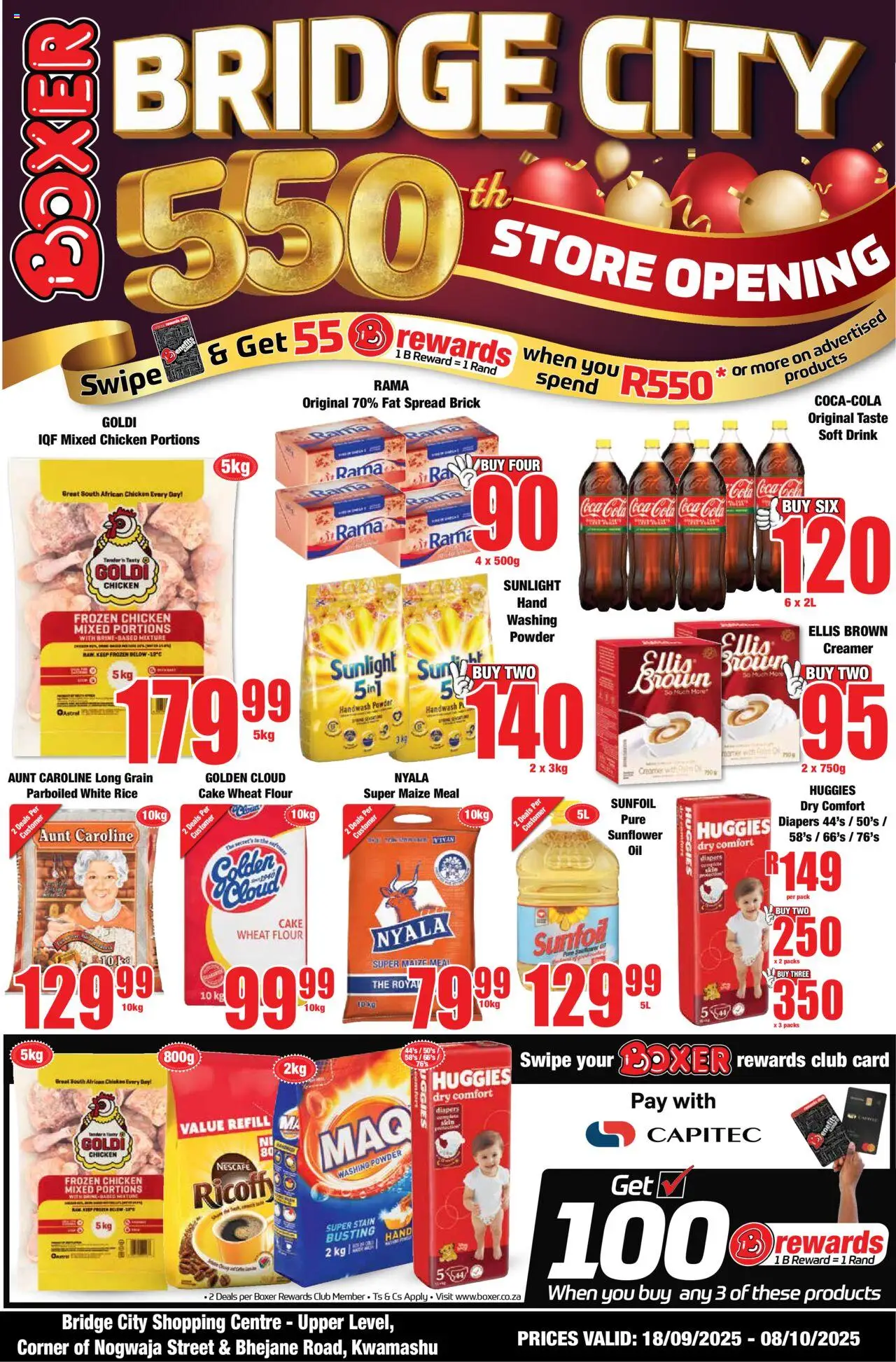 Boxer – KwaZulu-Natal – Bridge City Grand Opening (18/09/2025 – 08/10/2025) Online