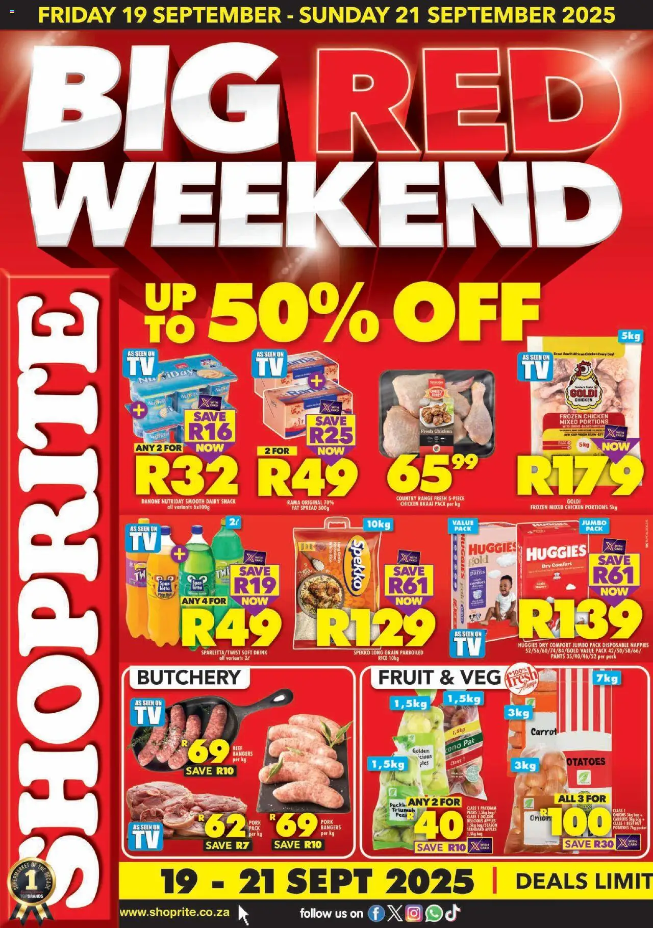 ShopRite special this week Friday 19 September Eastern Cape – Big Red Weekend