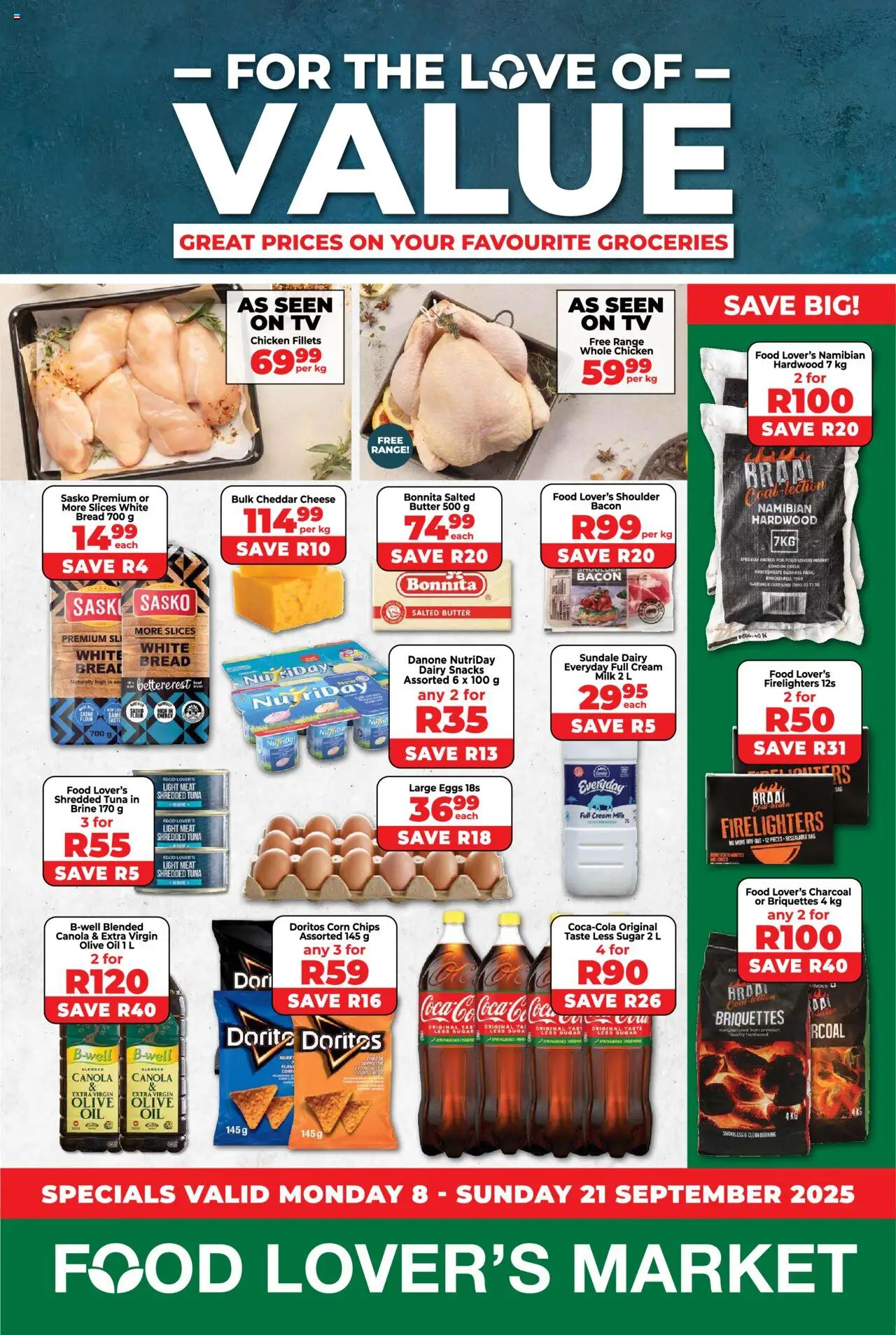 Food Lover's Market Eastern Cape - Weekly Specials from 08/09 - 21/09/2025