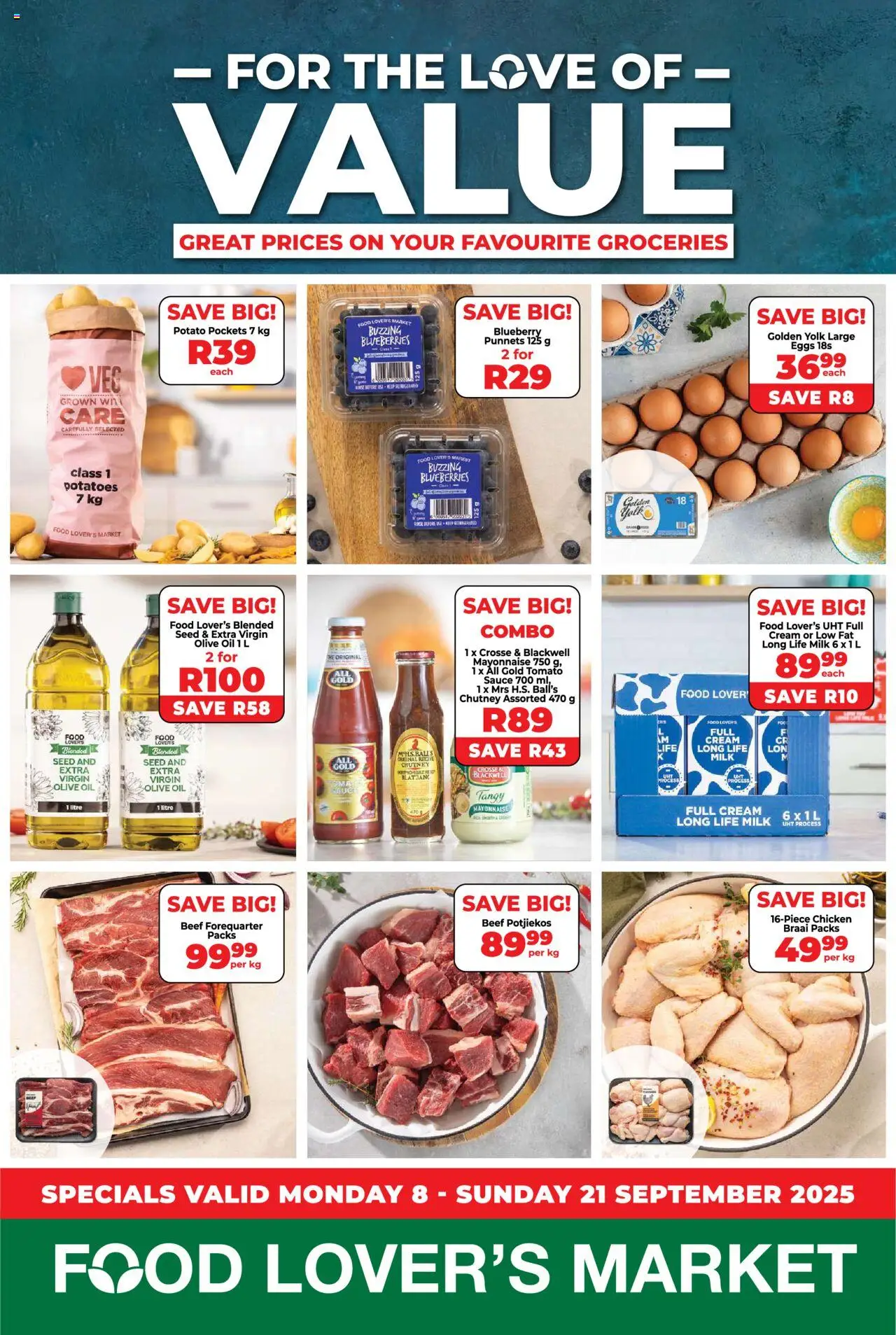 Food Lover's Market Western Cape - Weekly Specials from 08/09 - 21/09/2025