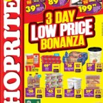Shoprite KwaZulu-Natal - Low Price Bonanza 05/09 - 07/09/2025