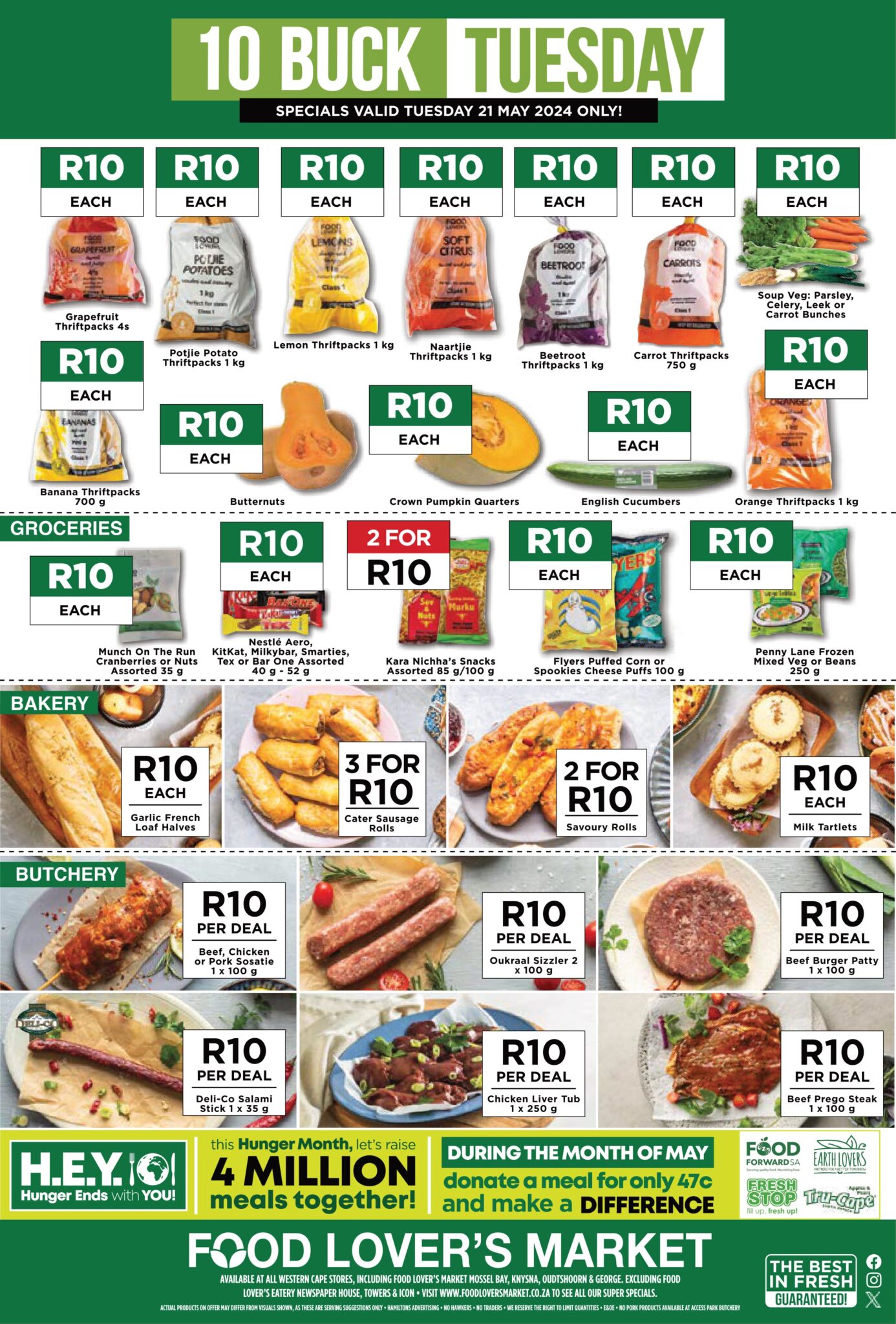 Food Lovers Market Specials 21 May 2024 only