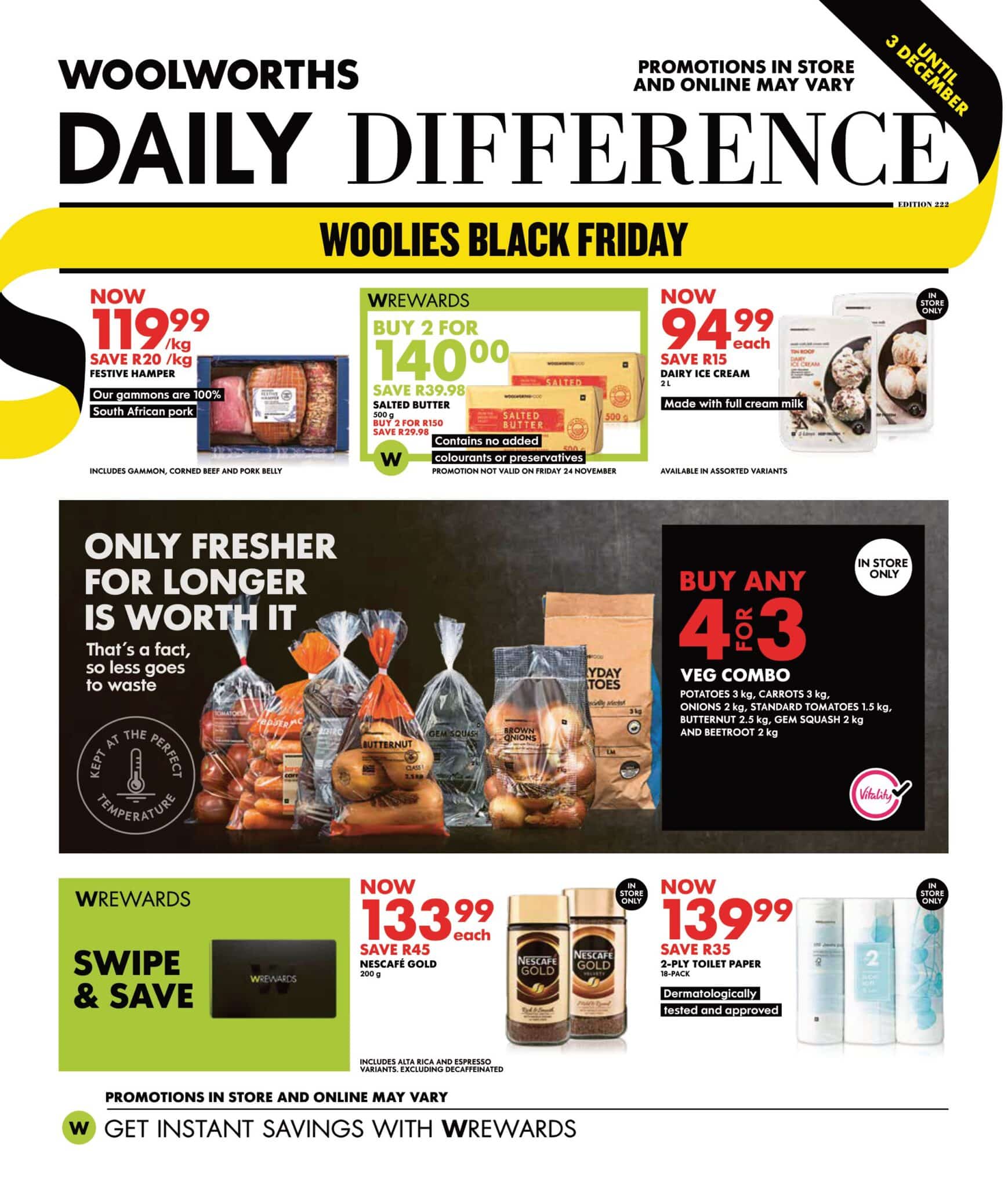 Woolworths Black Friday Specials Deals 2024